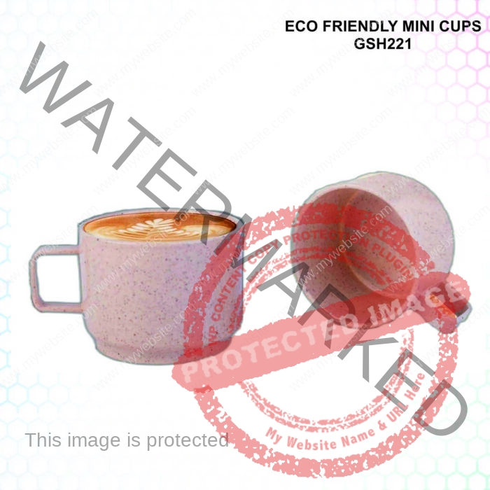 Set Of 2 Eco Friendly Cups In Gift Box