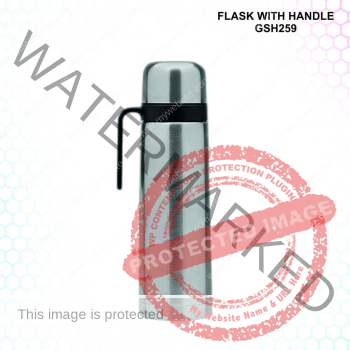 1L Flask With Handle | Lid Acts As Cup | 360 Degree Pouring Spout