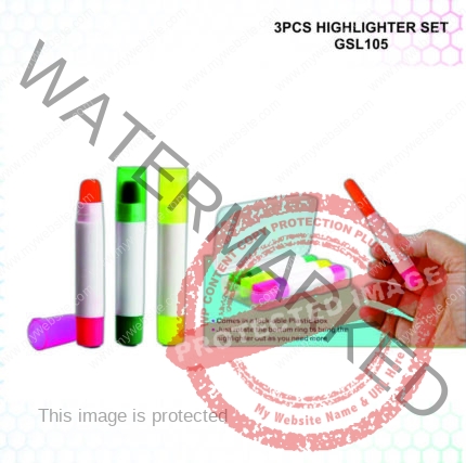 3 Pc Gel Highlighter Set